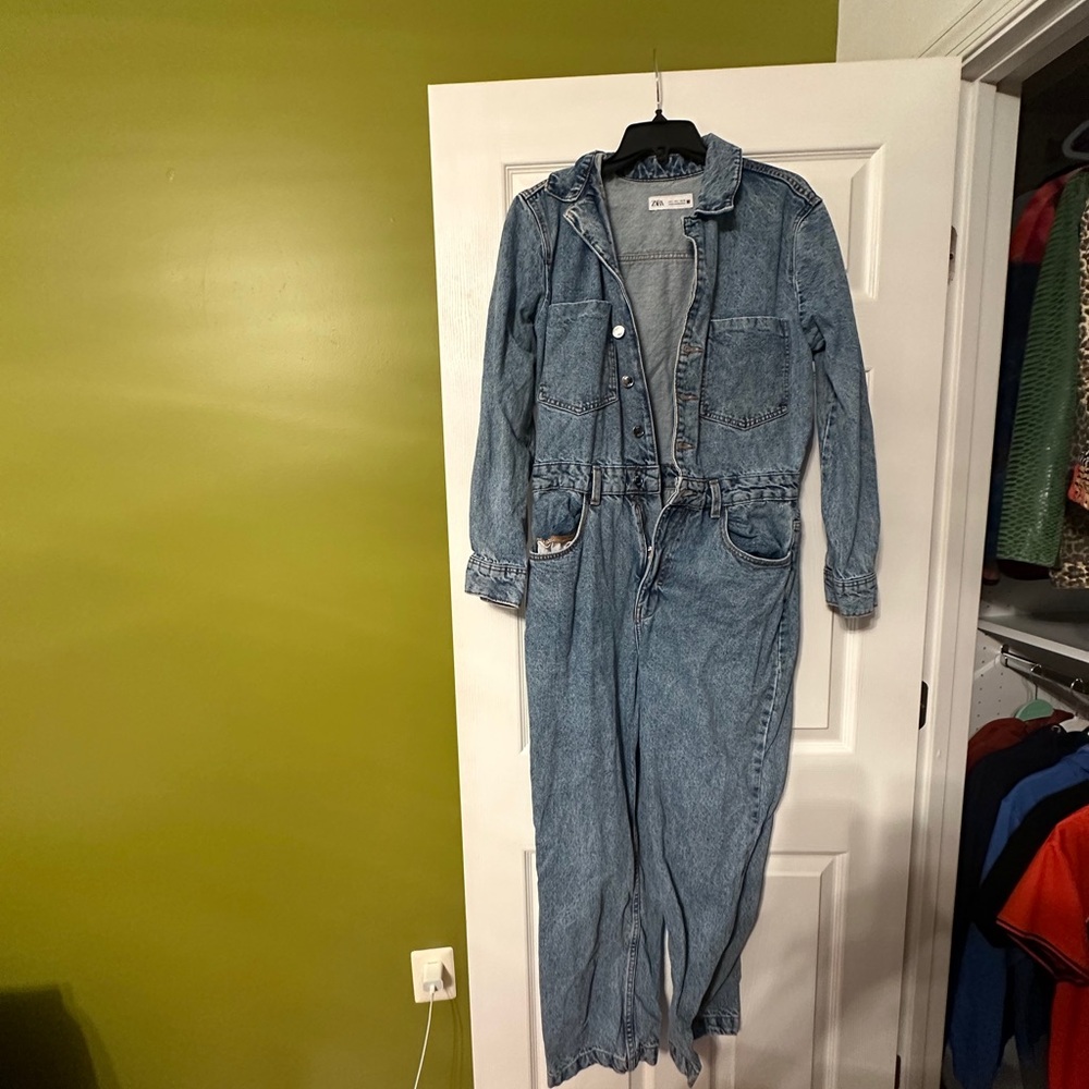 Zara Blue Denim Jacket